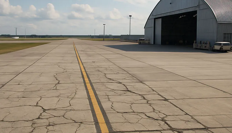 Airport Runways Hangers Concrete LIfting Airport Runways Hangers Concrete LIfting