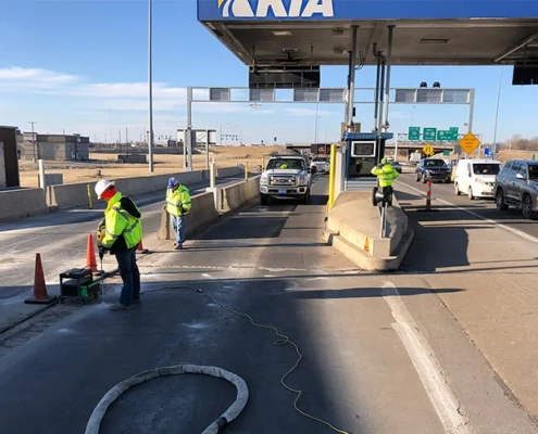 Commercial Concrete Raising Conctractor Wichita