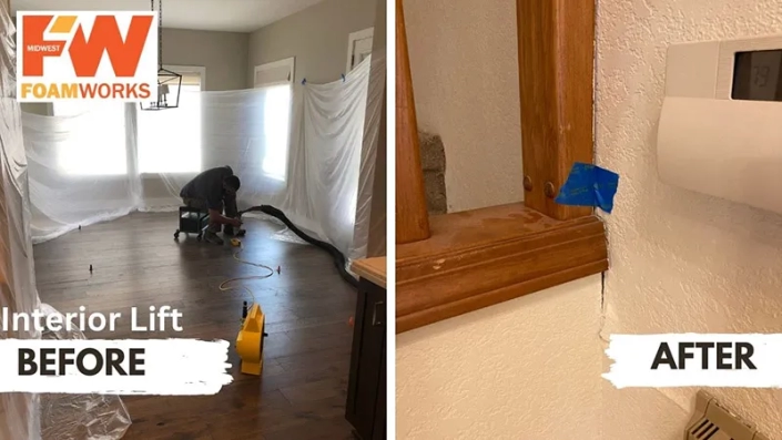 Interior Floor Leveling in Wichita Interior Floor Leveling in Wichita