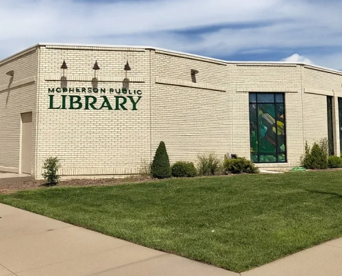 McPherson Public LIbrary Concrete Lifting