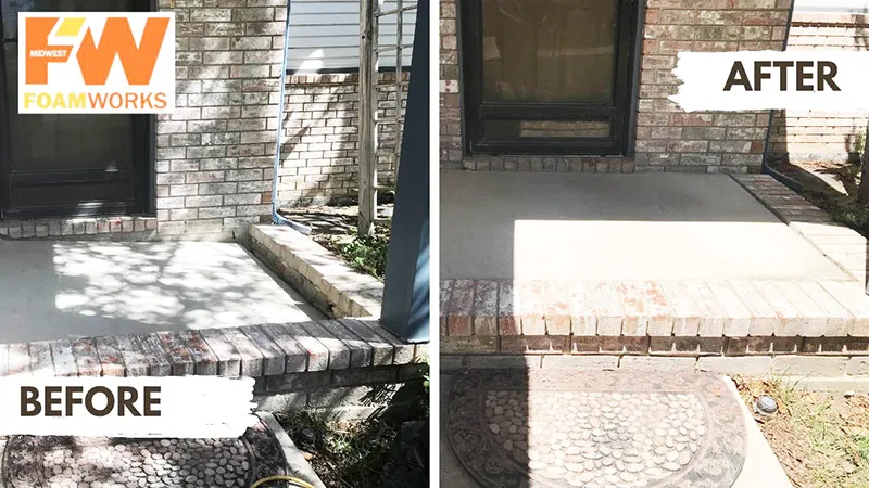 Porch Leveling in Wichita KS
