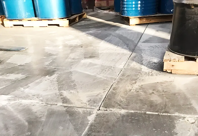 Storage Tank Slab Leveling in Wichita KS Storage Tank Slab Leveling in Wichita KS