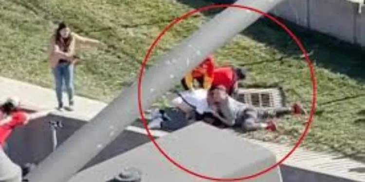 The Hero of the KC Chiefs Victory Parade